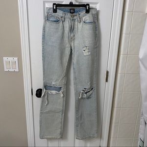 Light wash bootcut urban outfitters jeans